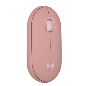 LOGITECH M350S Pebble 2 Bluetooth Mouse - TONAL ROSE