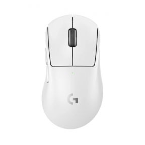 Mouse Optic Logitech PRO X SUPERLIGHT 2 DEX, USB Wireless/USB-A, White