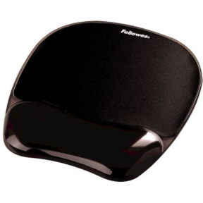 MOUSE PAD CRYSTAL GEL/BLACK 9112101 FELLOWES