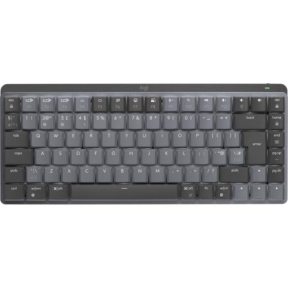 Tastatura Wireless Logitech MX MECHANICAL Mini, UK Layout, Bluetooth/USB, Graphite