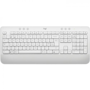 Tastatura Wireless Logitech Signature K650, Bluetooth/USB, Layout UK, Off-White