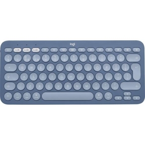 Tastatura Wireless Logitech K380 for Mac, Bluetooth/USB, Layout UK, Blueberry