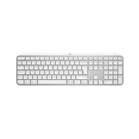 Tastatura wireless Logitech MX KEYS S, Bluetooth/USB Wireless, Layout US, Pale Grey