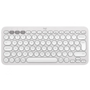 Tastatura Logitech Pebble Keys 2 K380s, Bluetooth, Layout UK, White