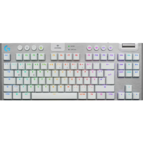 Tastatura Logitech G915 X Lightspeed TKL GL TACTILE, USB/USB Wireless/Bluetooth, Layout US, Black-Grey