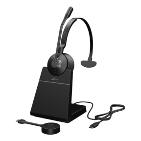 Casca cu microfon Jabra Engage 55 SE Mono UC, DECT Wireless/USB-C, Black
