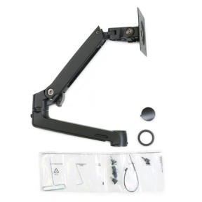 LX DUAL STACKING ARM EXTENSION/AND COLLAR KIT MATTE BLACK