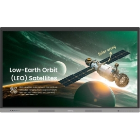 Display interactiv Benq Seria RE03A RE7503A, 75inch, 3840x2160pixeli, Black