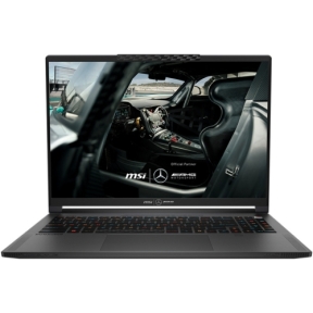 Laptop MSI Stealth 16 Stealth 16 Mercedes-AMG A1VGG, Intel Core Ultra 9 185H, 16inch, RAM 32GB, SSD 2TB, nVidia GeForce RTX 4070 8GB, Windows 11, Selenite Gray