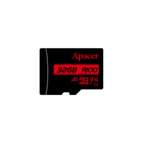 Memory card microSDXC Apacer, 32GB, Clasa 10, UHS-I U1, V10 + adaptor