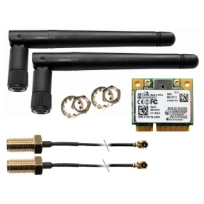 Placa de retea Wireless Shuttle WLN-S pentru calculatoare Slim, Mini PCIe