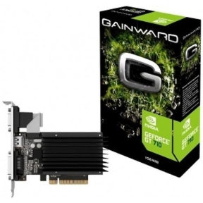 Placa video Gainward nVidia GeForce GT 710 LP 2 GB, GDDR3, 64 bit