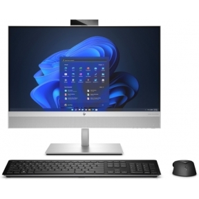 Calculator HP EliteOne 840 G9 AIO, Intel Core i5-14500, 23.8 inch, RAM 16GB, SSD 512GB, Intel UHD Graphics 770, Layout DE, Windows 11 Pro, Silver + HP Wolf Pro Security