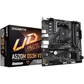 Placa de baza Gigabyte A520M DS3H V2, AMD A520, socket AM4, mATX