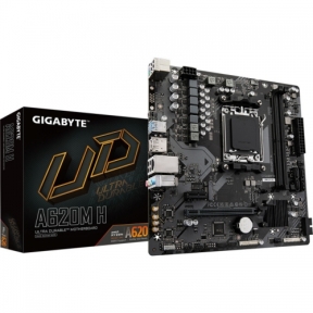   Placa de baza Gigabyte A620M H AM5, 2x DDR5, 1x DisplayPort, 1x HDMI, 1x PCIe x16, 1x PCIe x1, 1x M.2, 4x SATA 6Gbps, mATX