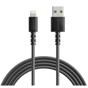 Cablu Anker PowerLine Select+ Lightning USB 1.8 metri negru A8013H12