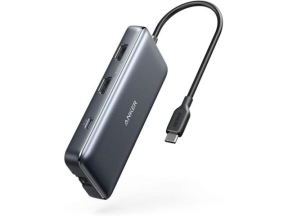 Docking Station Anker PowerExpand 8-in-1 A83800A1, Grey-Black