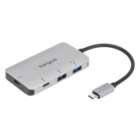 Hub USB Targus ACH228EU, 2x USB 3.2 gen 1, 2x USB-C, Silver