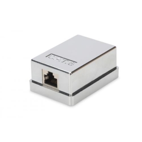 Adaptor ASSMANN DN-93710, RJ45 - RJ45, Cat6, Silver