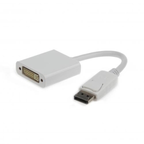 Adaptor Gembird Displayport Male - DVI-I Female, White