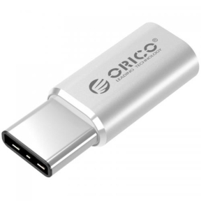 Adaptor Orico CTM1 USB 2.0 Type-C, male - Micro USB 2.0 Type-A, female, Silver