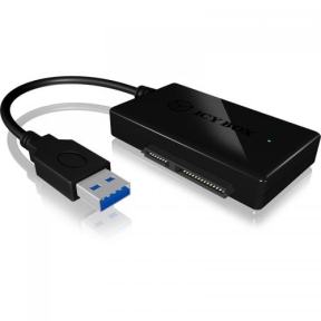 Adaptor Raidsonic IcyBox, USB 3.0 Male - SATA3 Male, Black