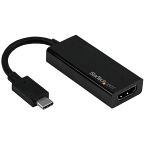 Adaptor Startech CDP2HD4K60, USB-C - HDMI, Black