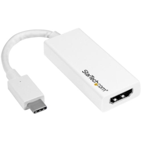 Adaptor Startech CDP2HDW, USB-C - HDMI, White