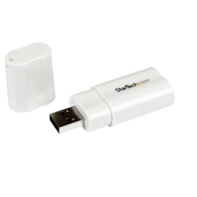 Adaptor Startech ICUSBAUDIO, USB, White