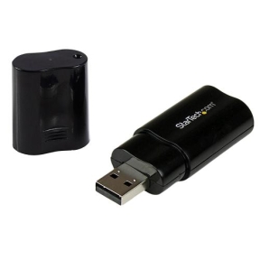 Adaptor Startech ICUSBAUDIOB, USB - 3.5 mm, Black