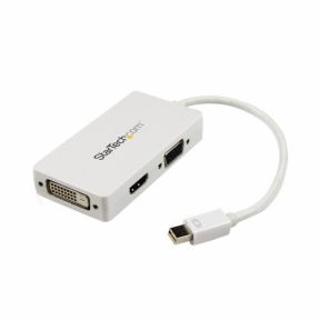 Adaptor Startech MDP2VGDVHDW, mini Displayport - VGA + DVI + HDMI, White