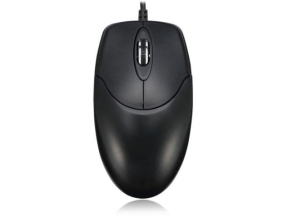 Adesso 3 Button Desktop Optical Scroll Mouse, multi surfaces, Wired, USB