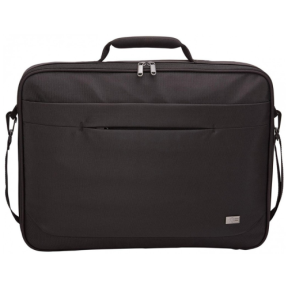 GEANTA CASE LOGIC, pt. notebook de max. 17.3 inch, 1 compartiment, buzunar frontal x 2, waterproof, poliester, negru, "ADVB-117 BLACK"/3203991