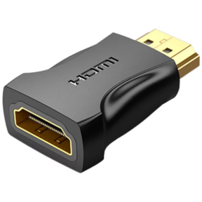 Adaptor video Vention AIMB0, HDMI male - HDMI female, 4K 60Hz, Black