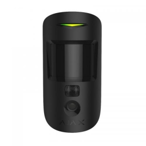 Detector wireless de miscare PIR Ajax MotionCam, Black