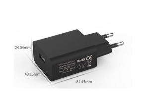 Alimentator SMPS (sursa alimentare in comutatie) AC/DC la USB 5V 2A, negru OEM HCT014-073