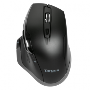 Mouse Optic Targus Antimicrobial Ergonomic, USB Wireless, Black