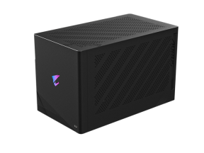 Aorus RTX 4090 Gaming Box, 24 GB GDDR6X, 384 bit,Thunderbolt, Ethernet, racire pe apa, sursa 850 W, Negru