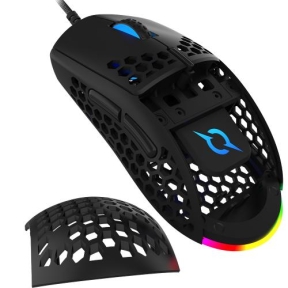 Mouse Optic AQIRYS Doradus, RGB LED, USB, Black