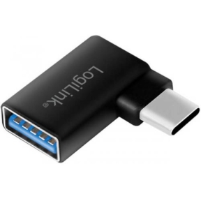 Adaptor Logilink AU0055, USB 3.0 - USB-C, Black