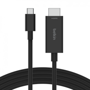 Cablu Belkin AVC012BT2MBK, USB-C - HDMI, 2m, Black