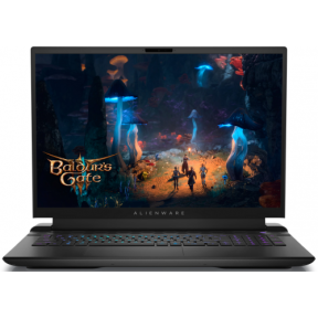 Laptop Dell Alienware M18 R2, Intel Core i9-14900HX, 18 inch, RAM 64 GB, SSD 2 x 4 TB, nVidia GeForce RTX 4090 16 GB, Windows 11 Pro, Dark Metallic Moon