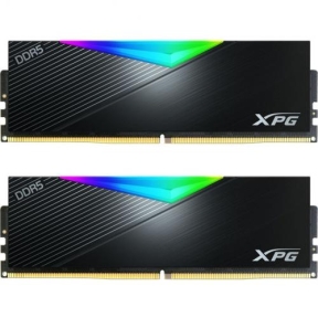 Kit Memorie A-Data XPG Lancer RGB Black Intel XMP 3.0/AMD EXPO, 32GB, DDR5-6400MHz, CL32, Dual channel