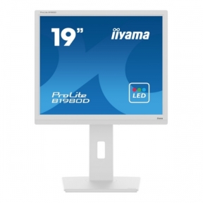 IIYAMA Monitor LED B1980D-W5 TN 1280 x 1024 @60Hz 5:4 250 cd/m² 5ms height, pivot (rotation), swivel, tilt VGA DVI