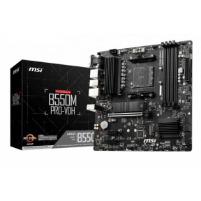 Placa de baza MSI B550M PRO-VDH, AMD B550, Socket AM4, mATX