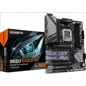 PLACI de BAZA Gigabyte AMD B650 | 4 x DDR5 7600(OC) | 1 x DisplayPort, 1 x HDMI port, 1 x USB Type-C port, with USB 3.2 Gen 1 support, 2 x USB 3.2 Gen 2 Type-A ports, 6 x USB 2.0/1.1 ports, 1 x RJ-45 port, 3 x jacks | ATX 