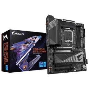 Placa de baza Gigabyte B760 AORUS ELITE AX DDR4, Intel B760, Socket 1700, ATX