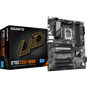 Placa de baza Gigabyte B760 DS3H GEN5, Intel B760, Socket 1700, ATX