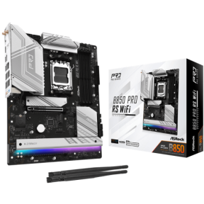 Placa de baza ASRock B850 Pro RS WiFi, AMD B850, Socket AM5, ATX