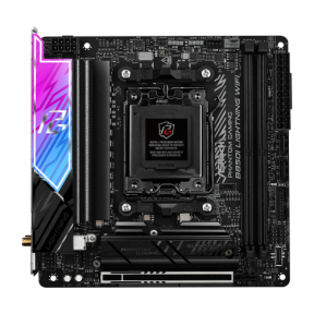 Placa de baza ASRocK Phantom Gaming B850I Lightning WiFi, AMD B850, Socket AM5, mITX